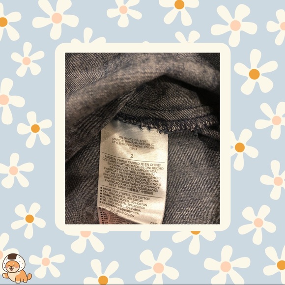 Banana Republic Chambray Denim A-Line Dress - Picture 6 of 8